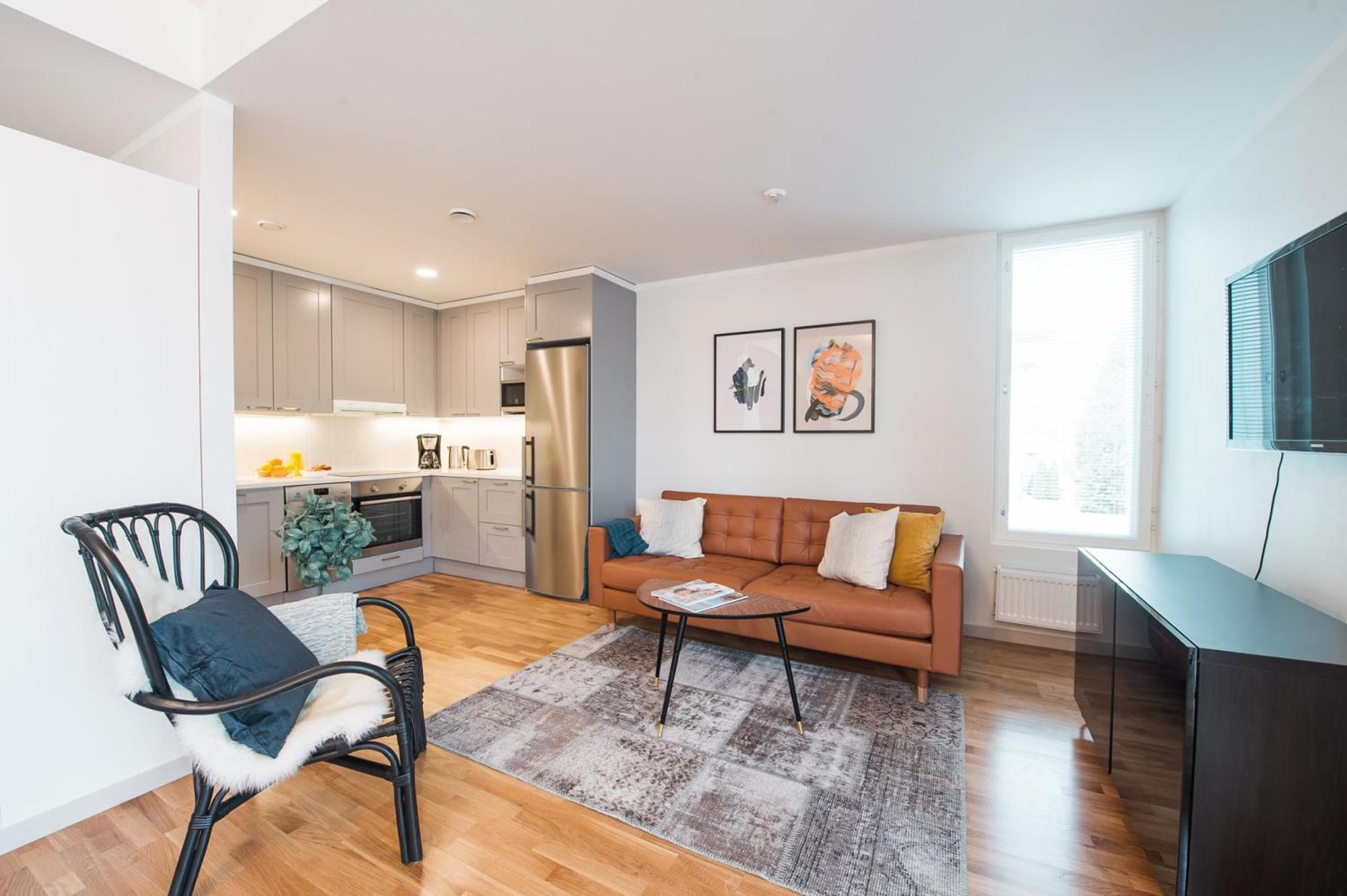 Forenom Serviced Apartments Helsinki Toeoeloe エクステリア 写真